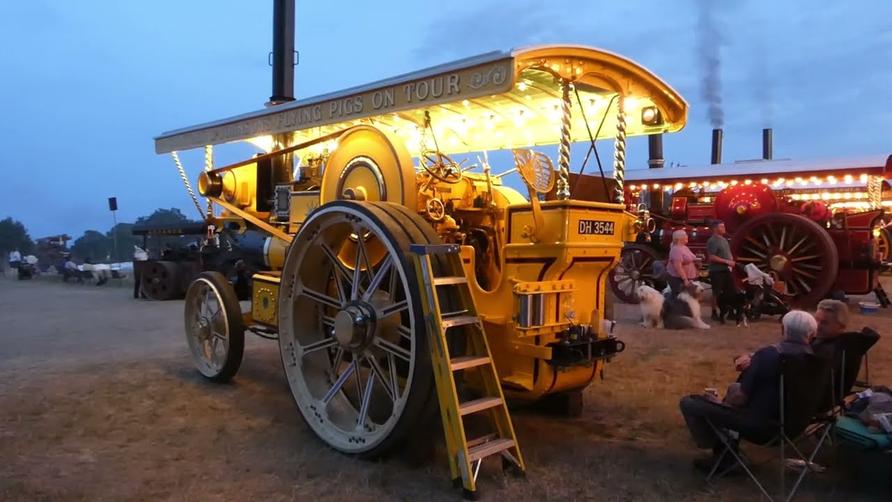 Showman's engines and Fairgrounds at Welland and Shrewsbury Steam Rallys 2025