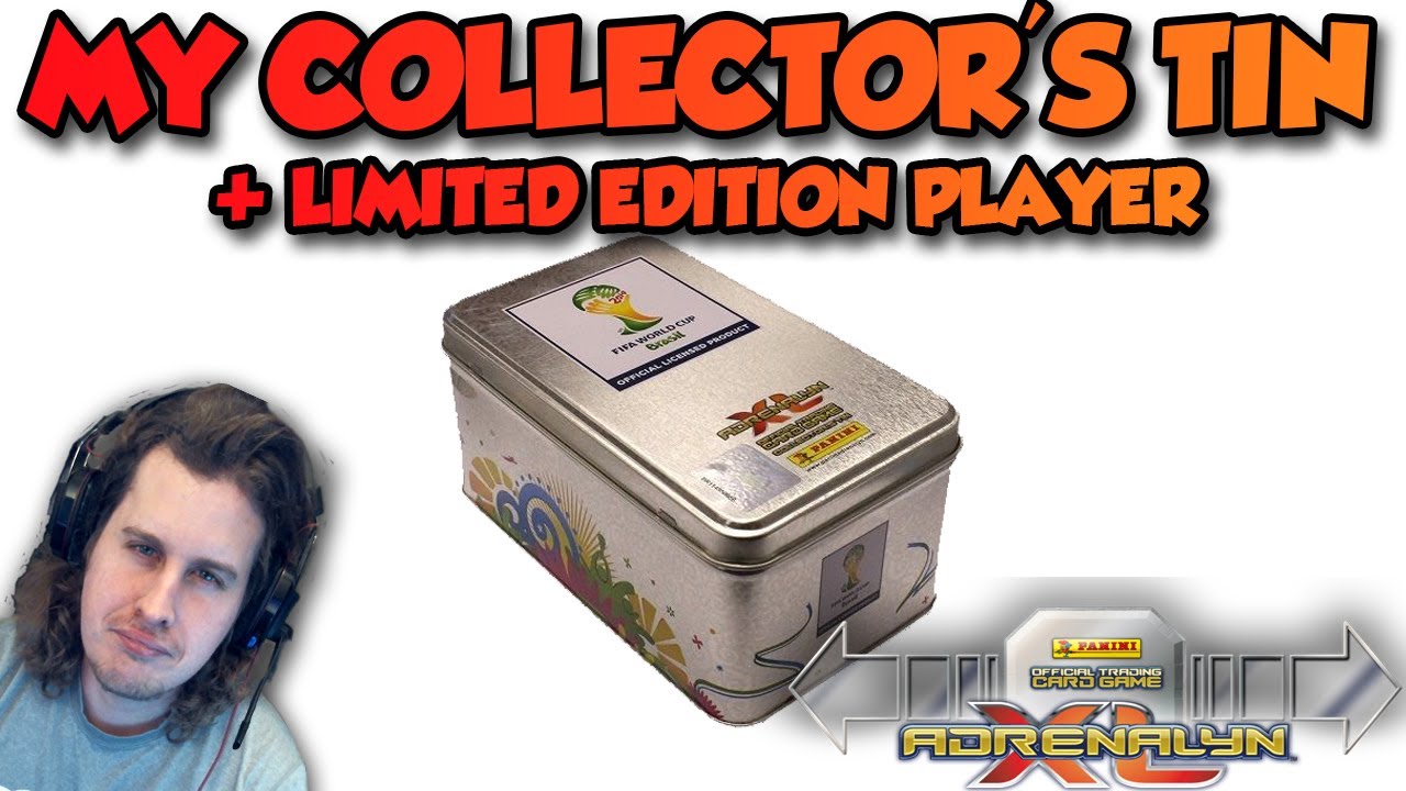 LIVE! PANINI COLLECTOR'S TIN PACK OPENING! 2014 FIFA WORLD CUP BRASIL