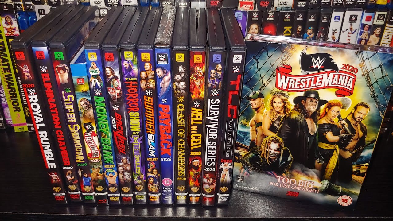 WWE 2020 PPV DVD Collection