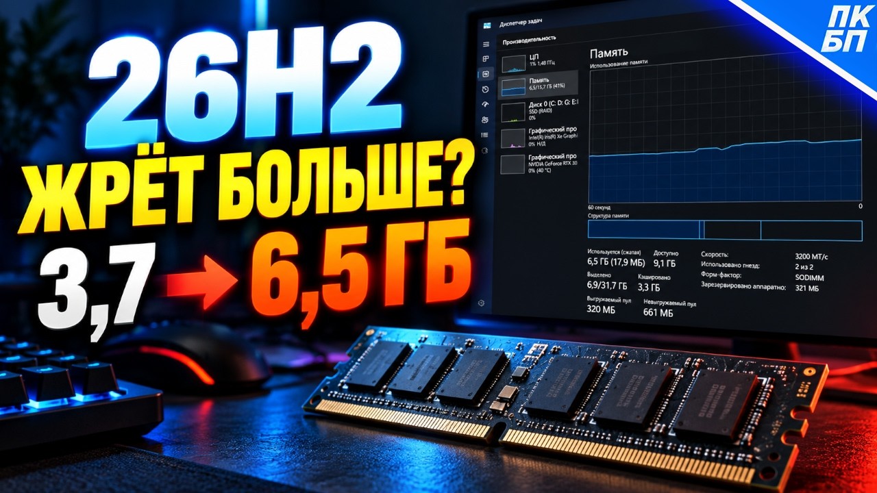 Windows 11 26H2 - Тесты. Быстрее остальных? Не все так просто!
