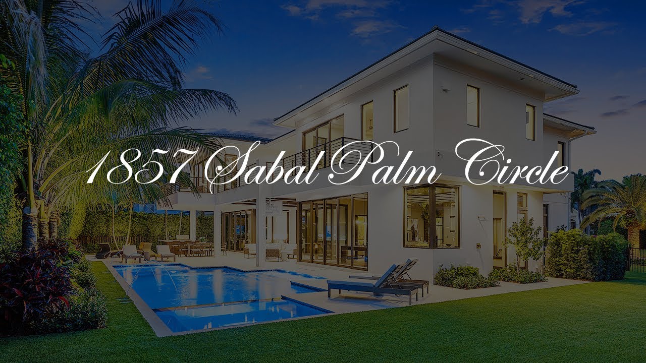 1857 Sabal Palm Circle, Boca Raton, Florida 33432