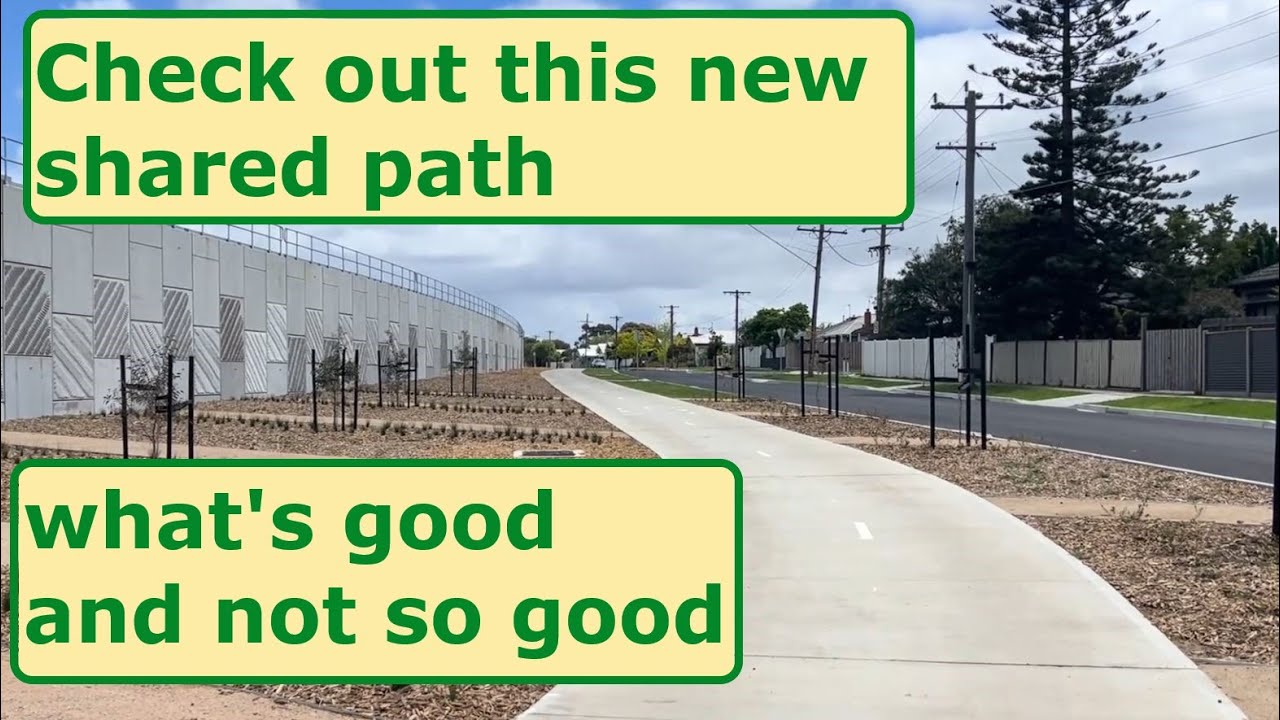 Check out this new shared path - it is pretty good!