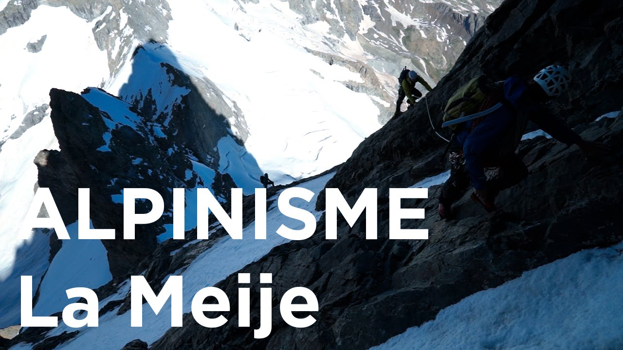 #1 Traversée de la Meije Arête du Promontoire Grand Pic et traversée alpinisme montagne Oisans