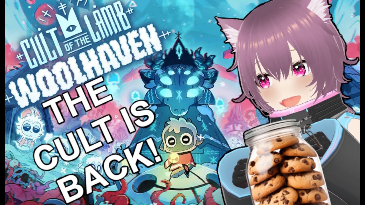 【Cult of the Lamb: WOOLHAVEN】TIME OF COLD ◕⩊◕【Koharu || Unlucky Vtuber】EP. 1
