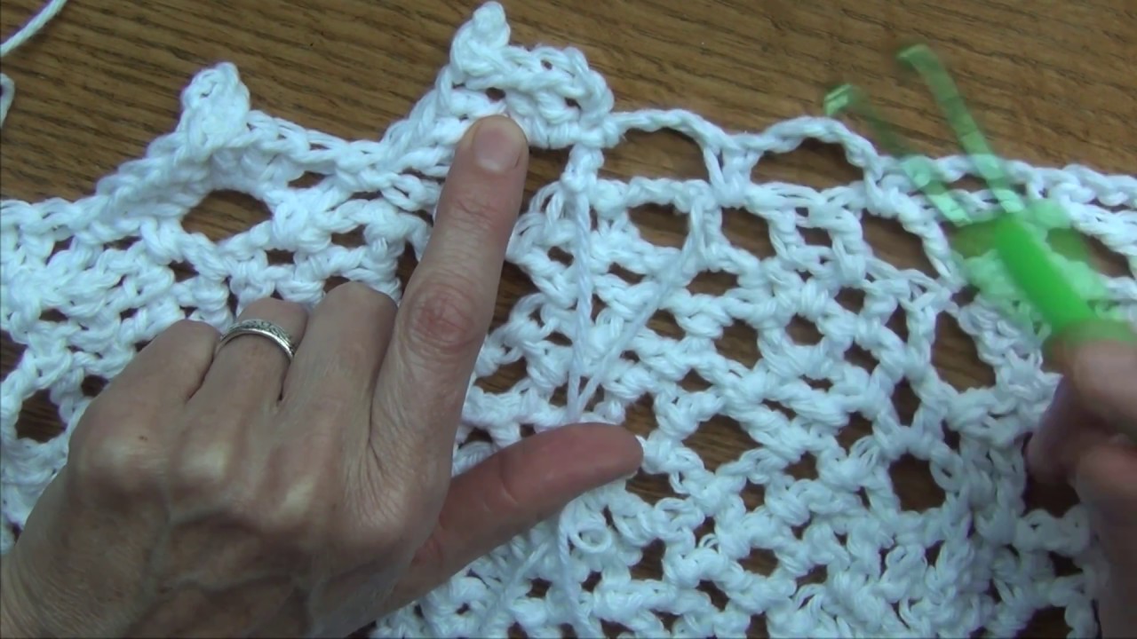 Crochet a  Free Form Top -  Border Part 8 of 10