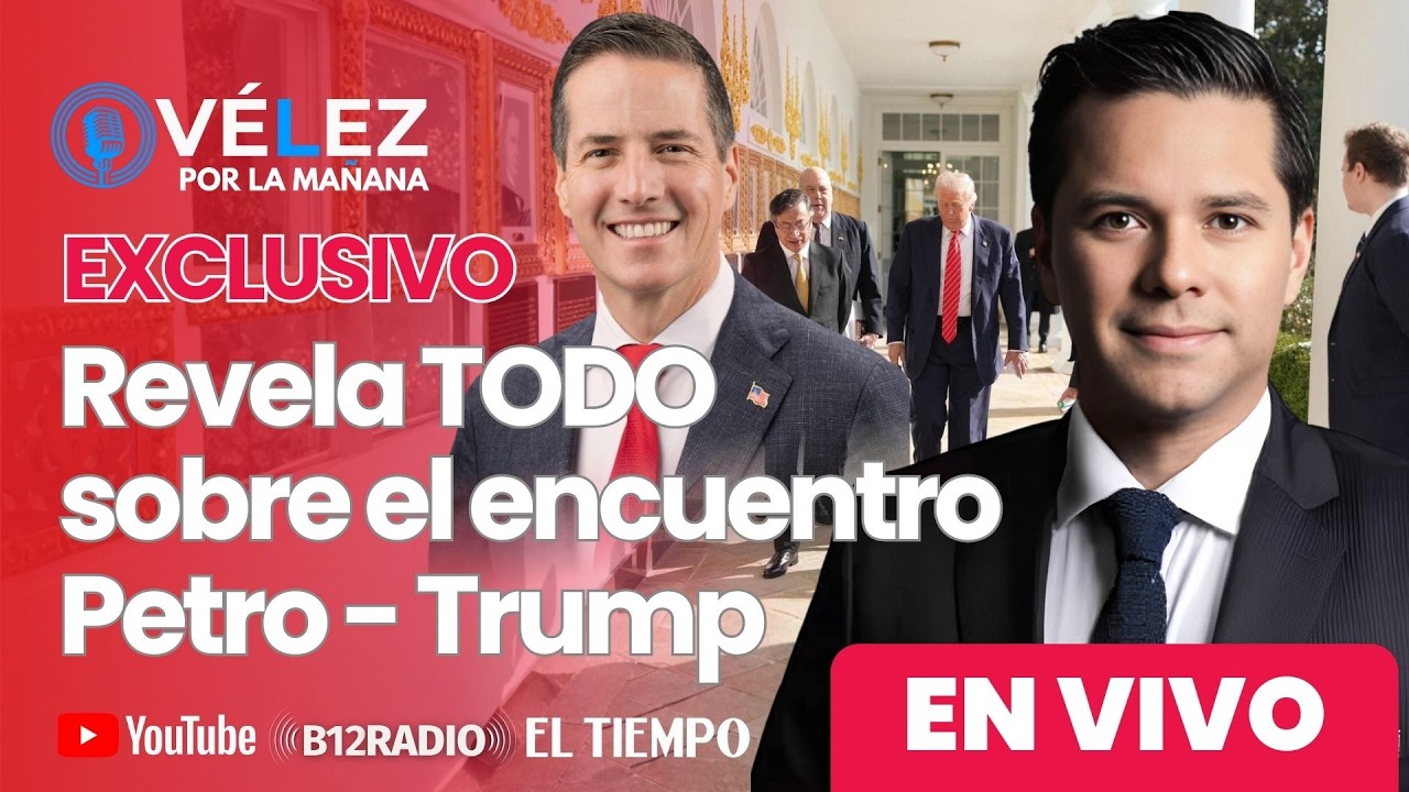 #URGENTE ENTREVISTA EXCLUSIVA Sen. Bernie Moreno. LA VERDAD de reunión Petro Trump VelezPorLaManana