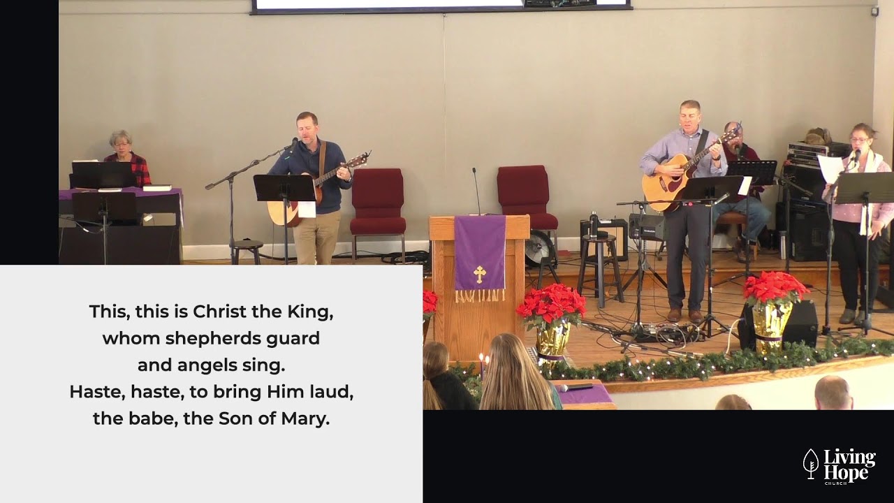 December 14 Worship Service: God with Us (Matthew 