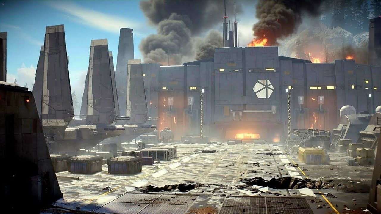 Star wars Battlefront 2 PS5 4k .  J'ai réussi à tué dart vader  !