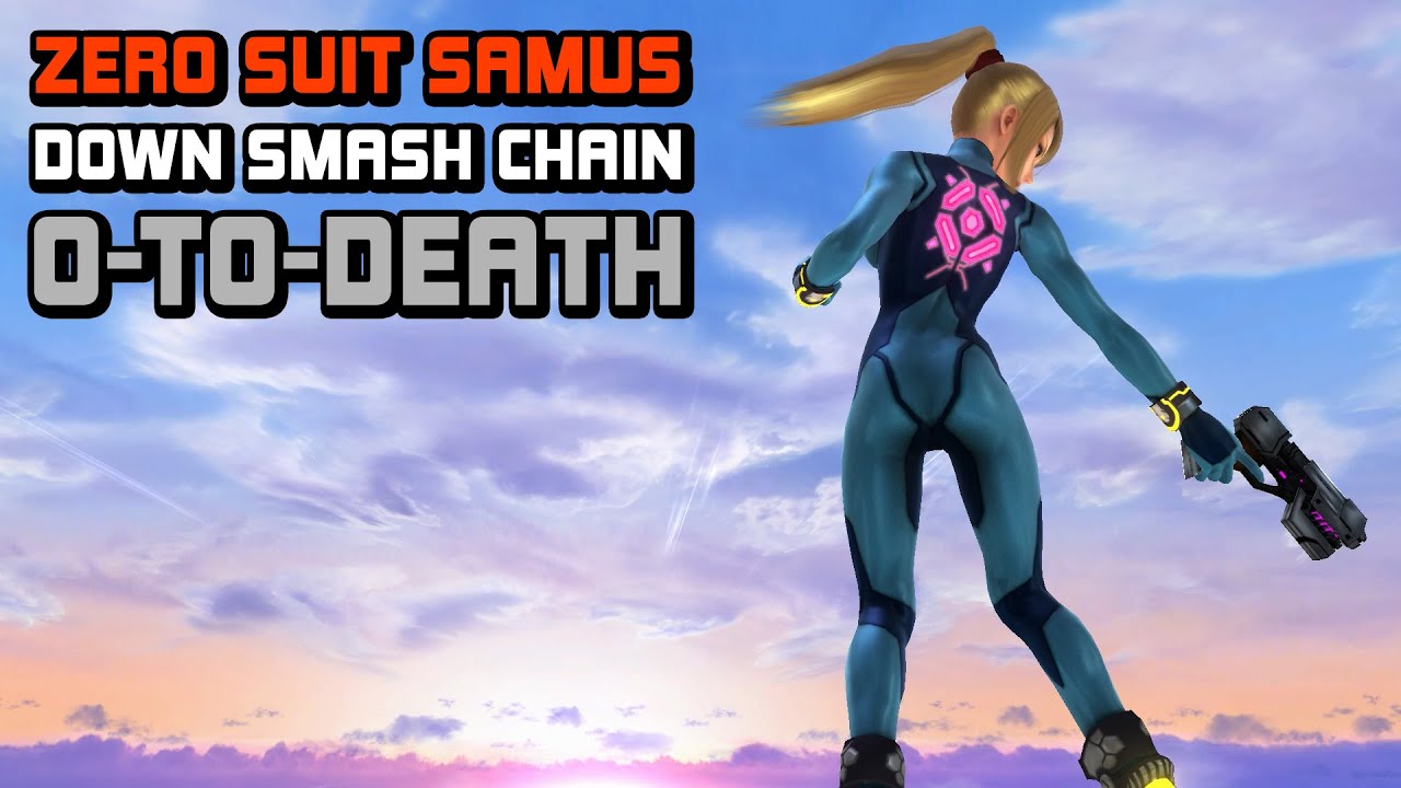Smash 4 Guide: Zero Suit Samus' Down Smash Chain (0 to death)