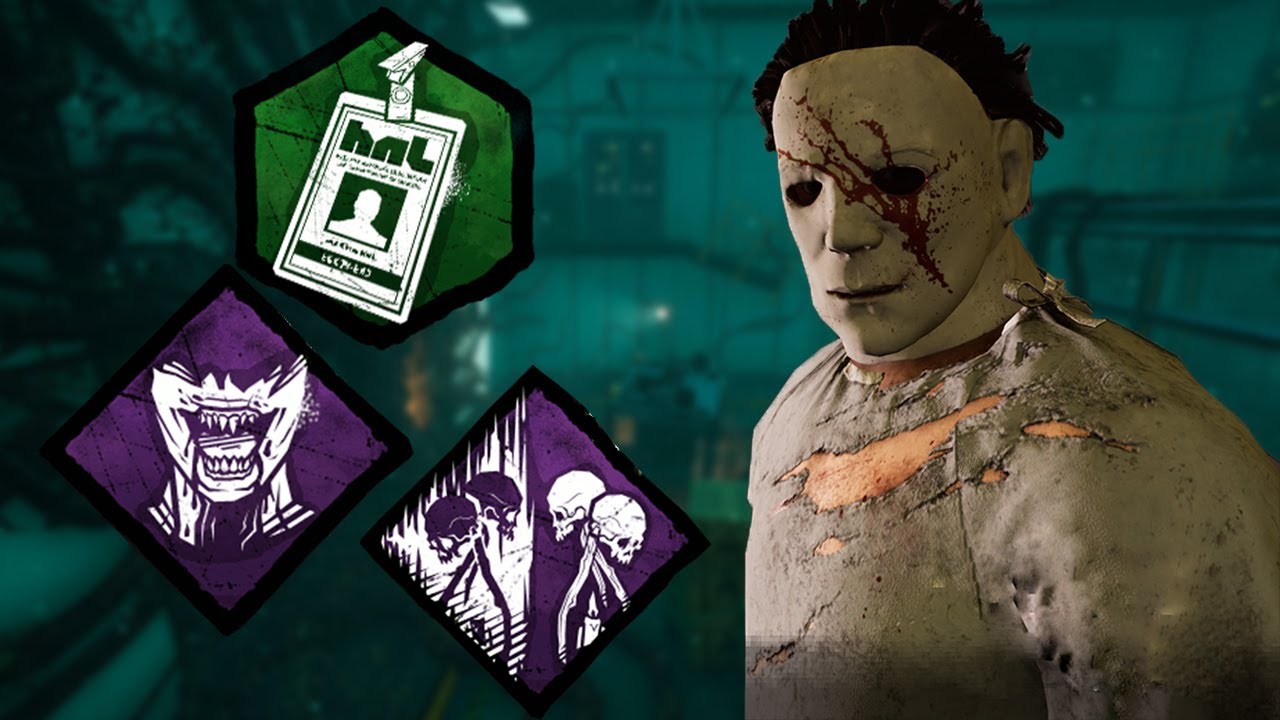 Wallhack Myers kurbanlarla oynuyor. Dead By Daylight Türkçe