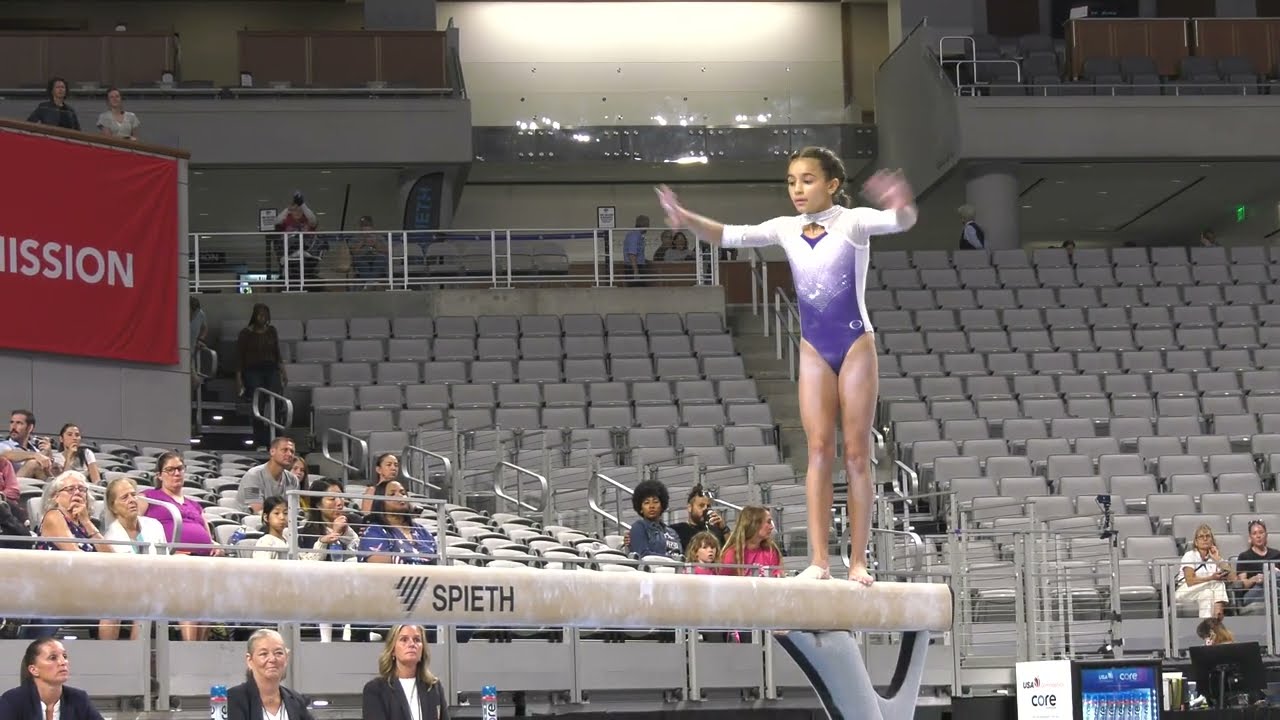 Isabella Anzola  - Balance Beam -  2024 Xfinity U.S. Championships  - Women Session 1 Day 2
