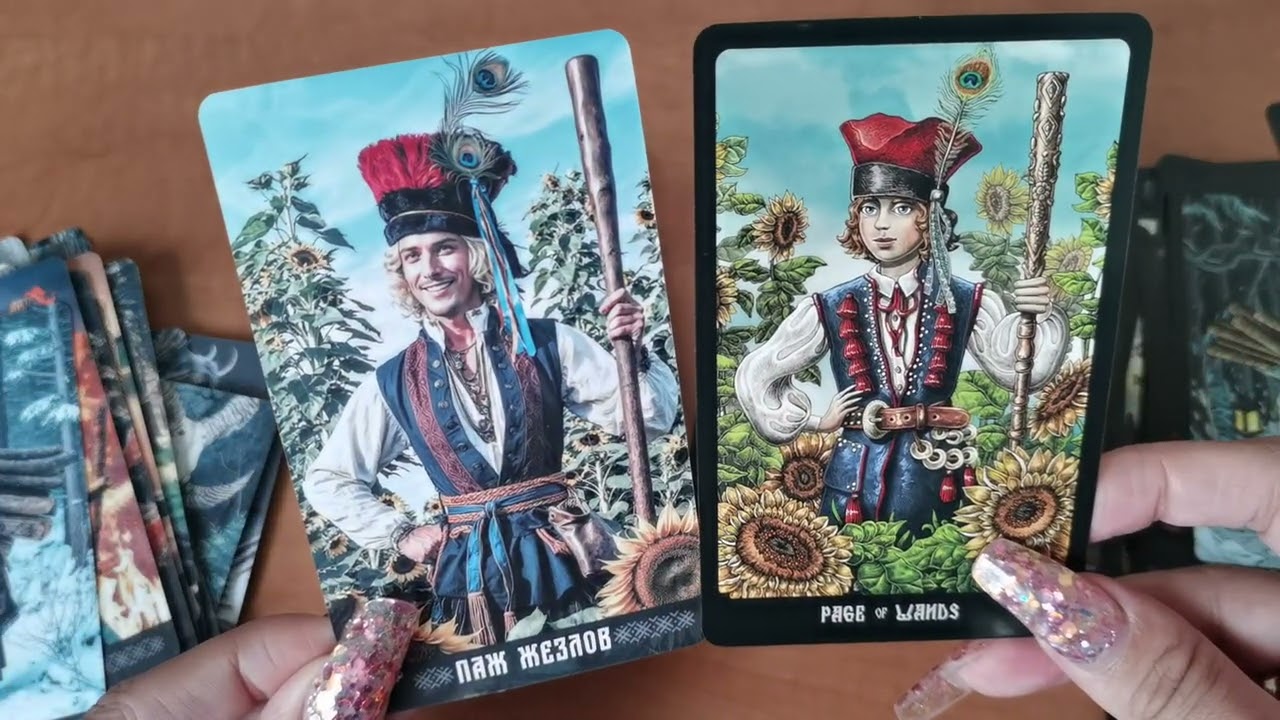 Таро Славянских Легенд vs Славянское Живое Таро