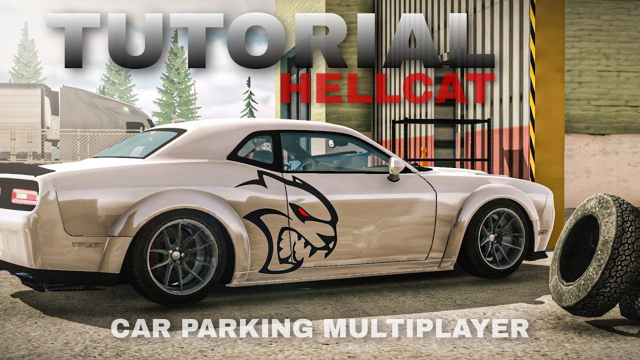 DODGE CHALLENGER | HELLCAT | Car parking multiplayer