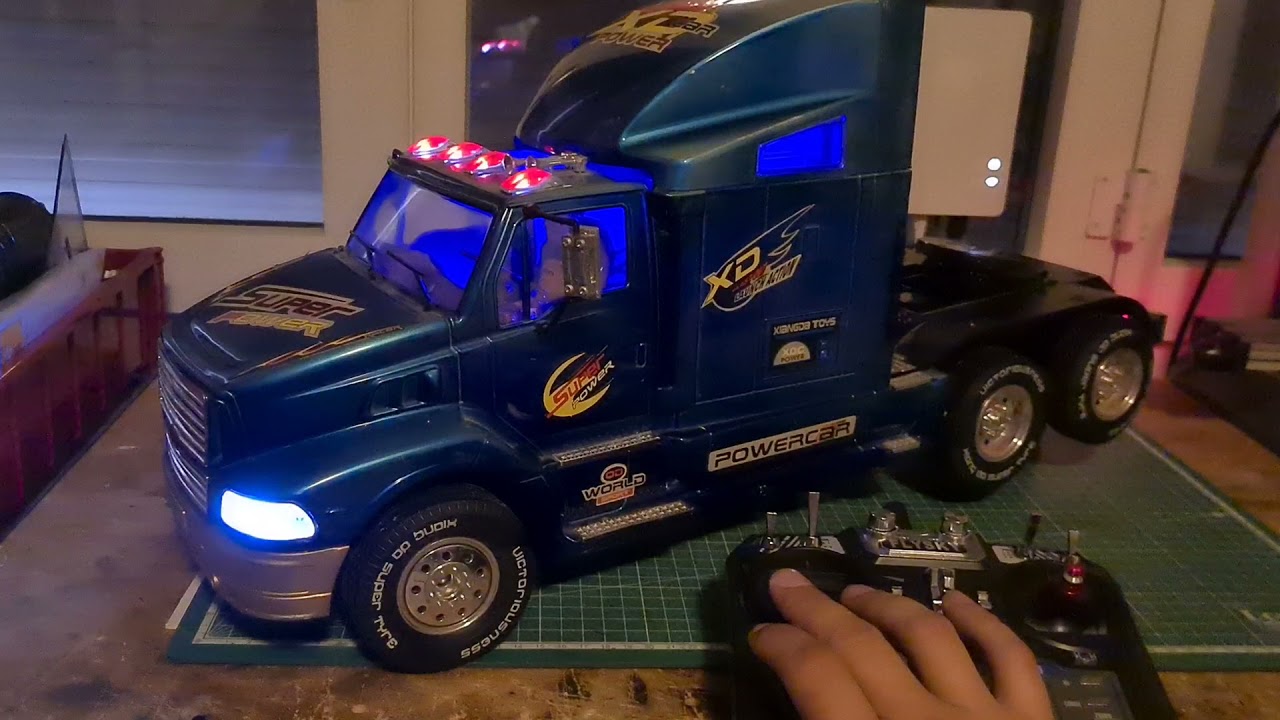 G.T.Power Truck LED Light & Sound Unit Test