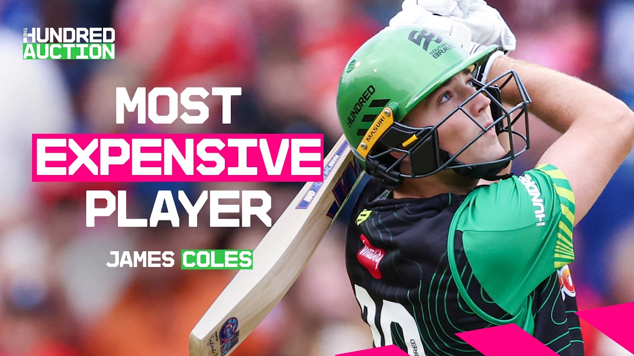 Introducing The Most Expensive Player in The Hundred Auction