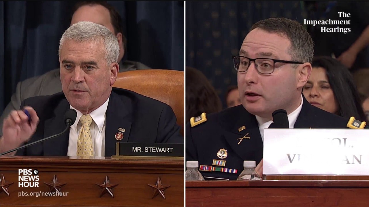 WATCH: Rep. Brad Wenstrup’s full questioning of Vindman and Williams | Trump impeachment hearings