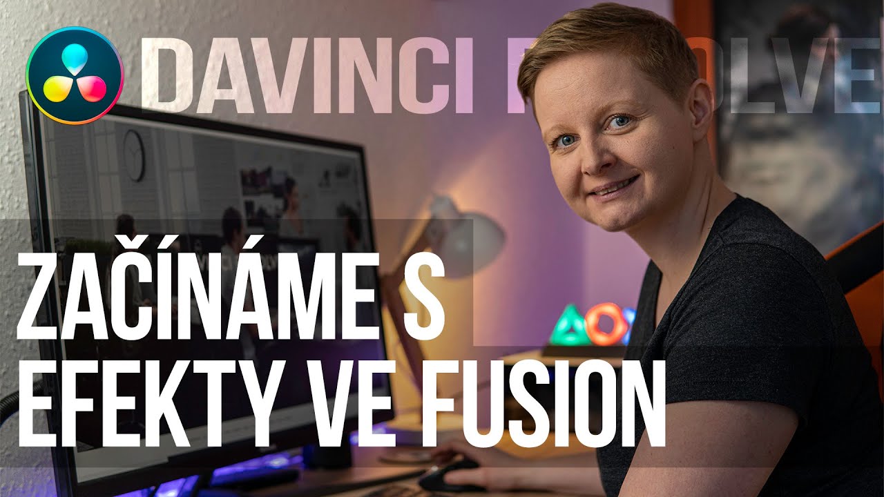 Začínáme vytvářet ANIMACE ve FUSION | DaVinci Resolve pro ZAČÁTEČNÍKY