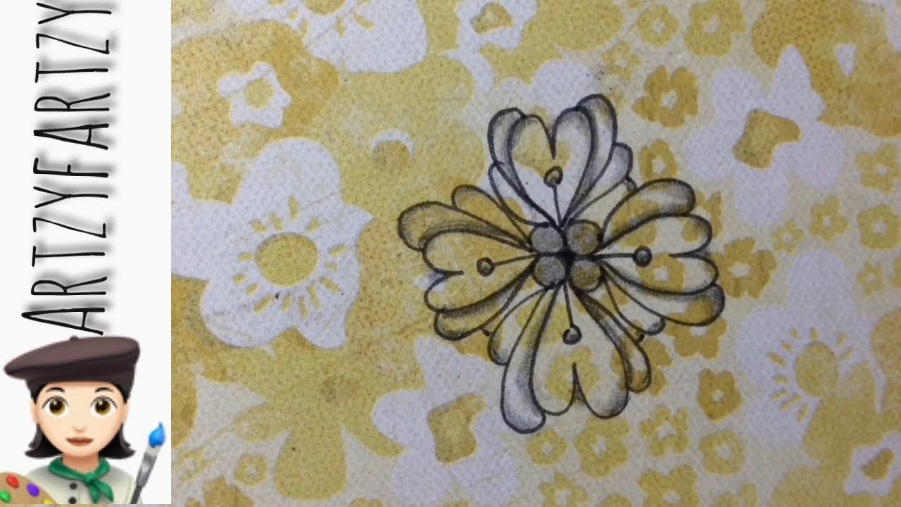 Doodle Art | Zentangle Pattern how to | doodling patterns