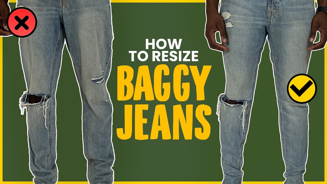 From BAGGY To FITTED: How To Take In Your Pants (Clothing Alterations For Beginners)