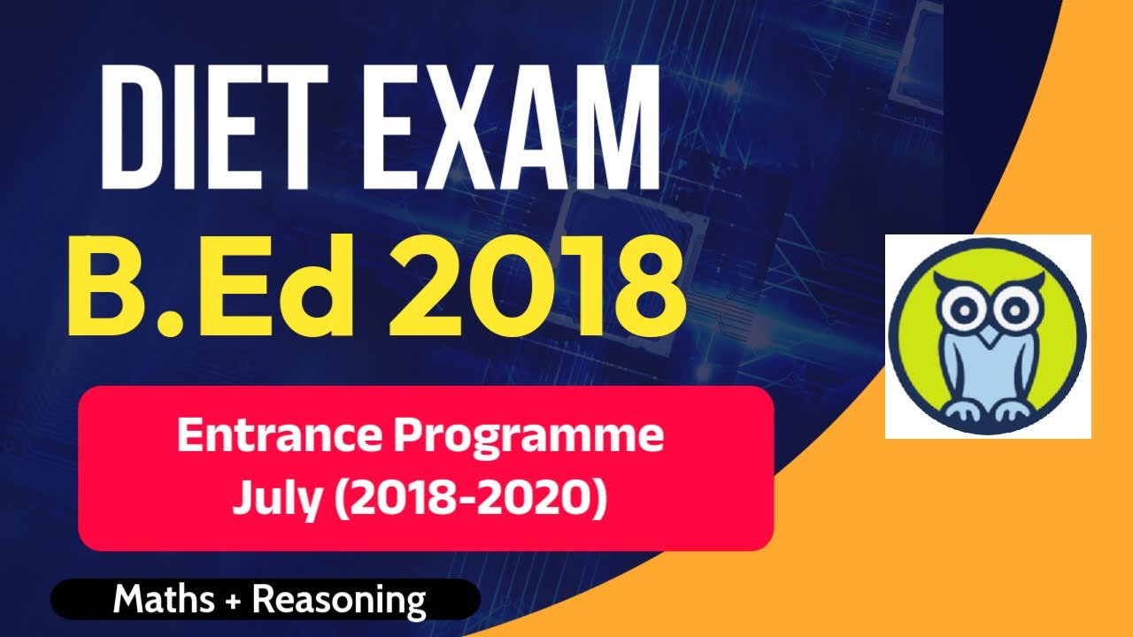 Mizoram B.Ed Entrance Exam ( DIET 2018 ) Exam Paper Solution | Mizoram Education Hub