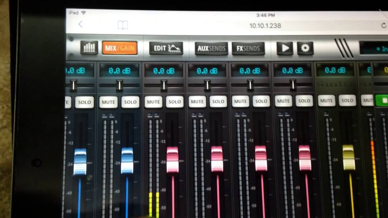 Soundcraft Ui 16