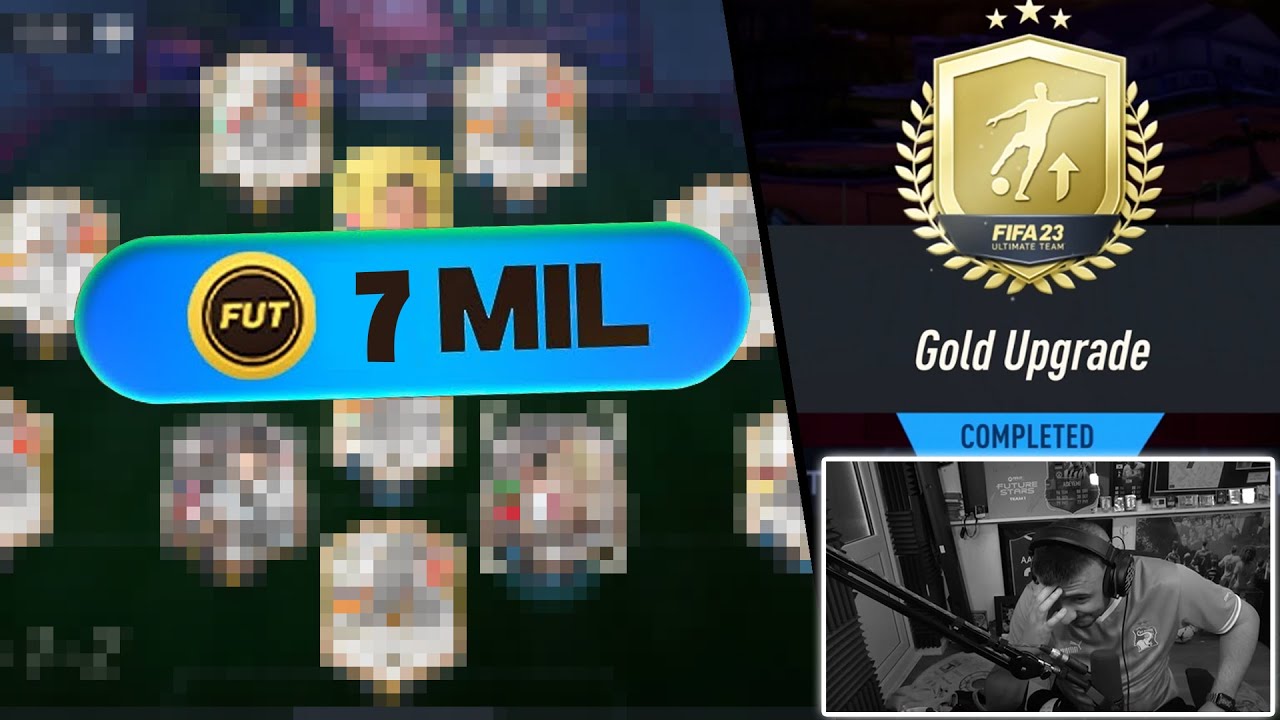 Danny Aarons Submits 7M Coins in a Gold Upgrade Pack😭