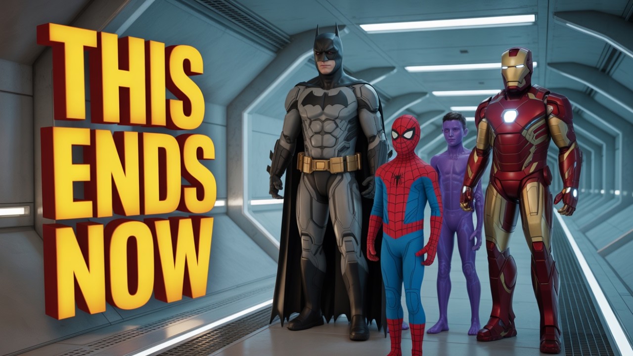 Unexpected Team-Up: HULK, Spider-Man & Iron Man vs Joker & Deadpool (AI Full Movie)