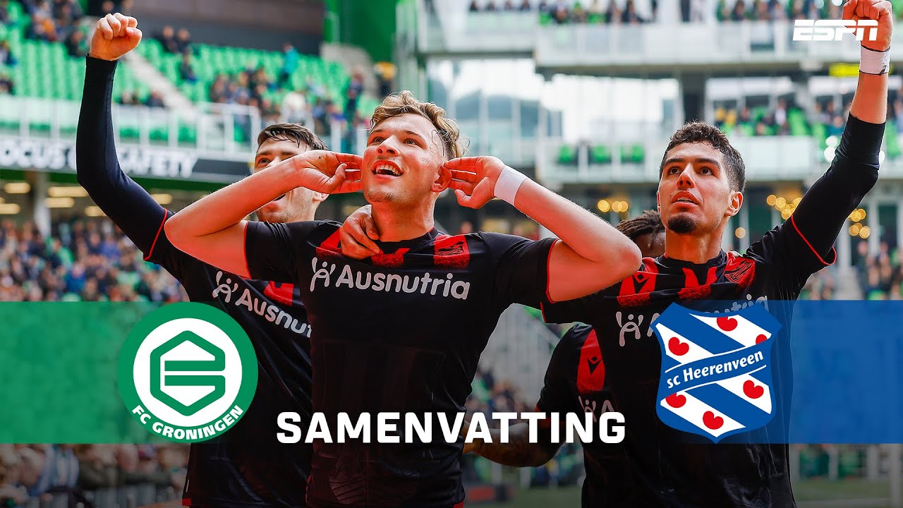 🤩 FANTASTISCHE sfeeractie, VAN HOOIJDONK BESLISSEND! 🎯 | Samenvatting FC Groningen - sc Heerenveen