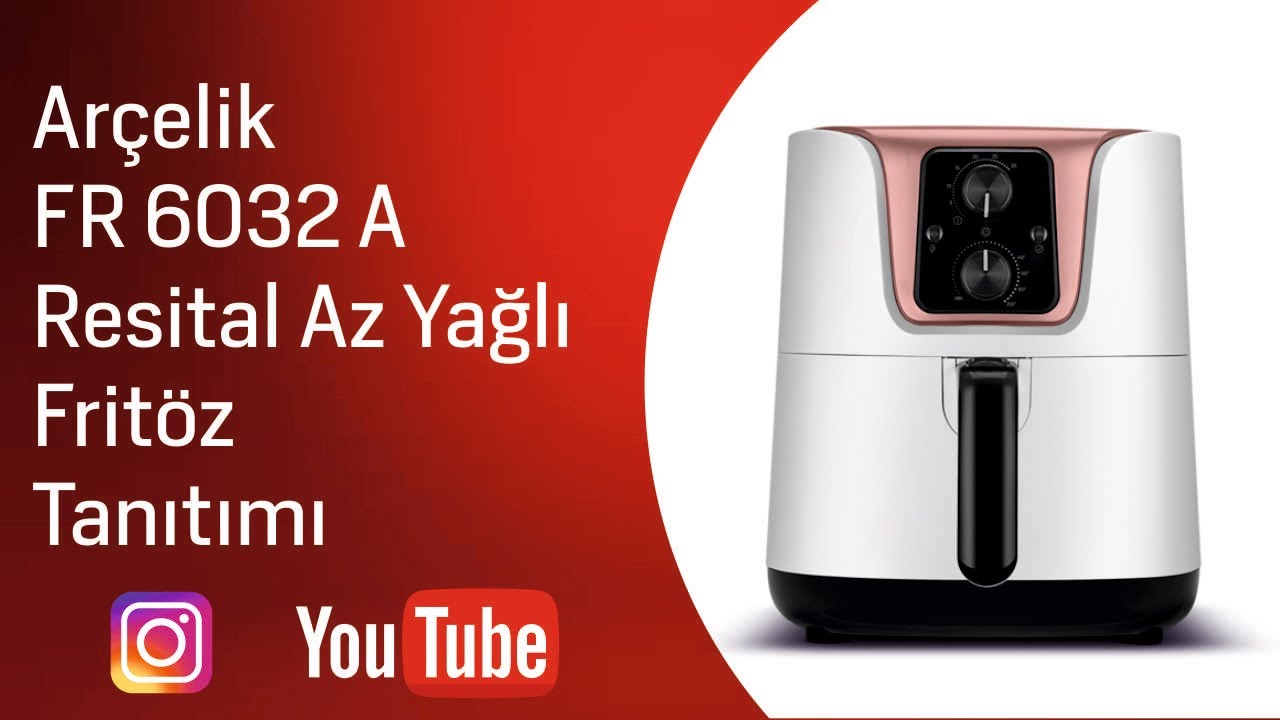 Arçelik FR 6032 A Resital Az Yağlı Fritöz Tanıtımı