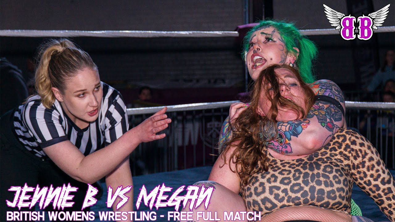 Jennie B battles the behemoth Megan (w/ The Meat Wagon)| British Women's Wrestling | Full Match 2024