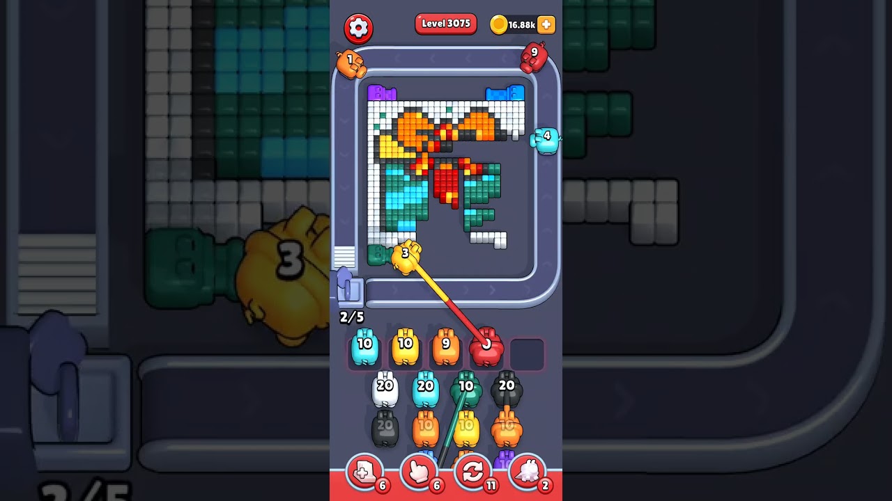 Pixel Flow Level 3075 Very Hard