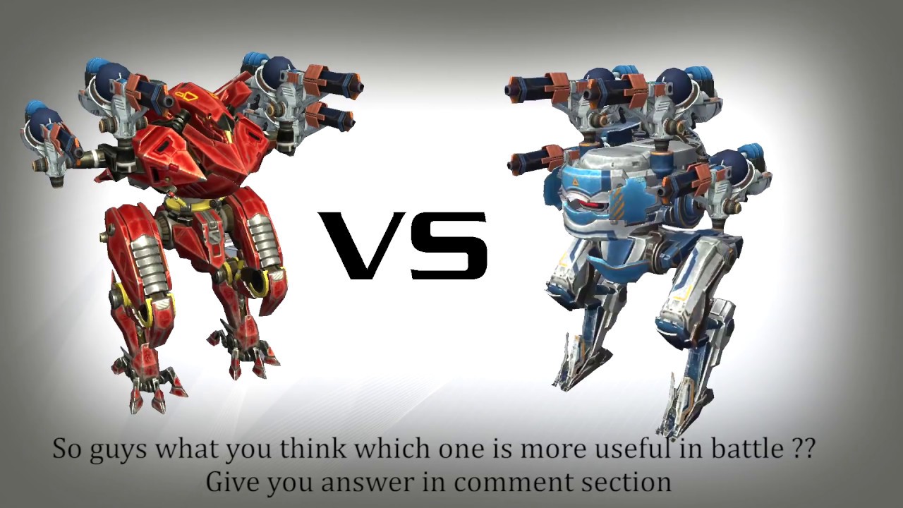 Blitz (spark) vs Ao Qin (spark) Test | War Robots | BrandGames