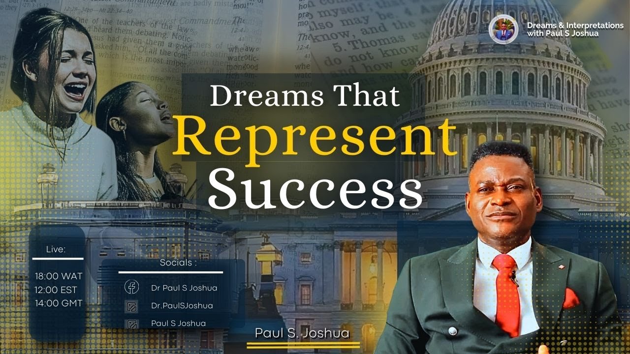 5 DREAMS THAT REPRESENTS SUCCESS IN 2026 |EP 961| Live with Paul S. Joshua