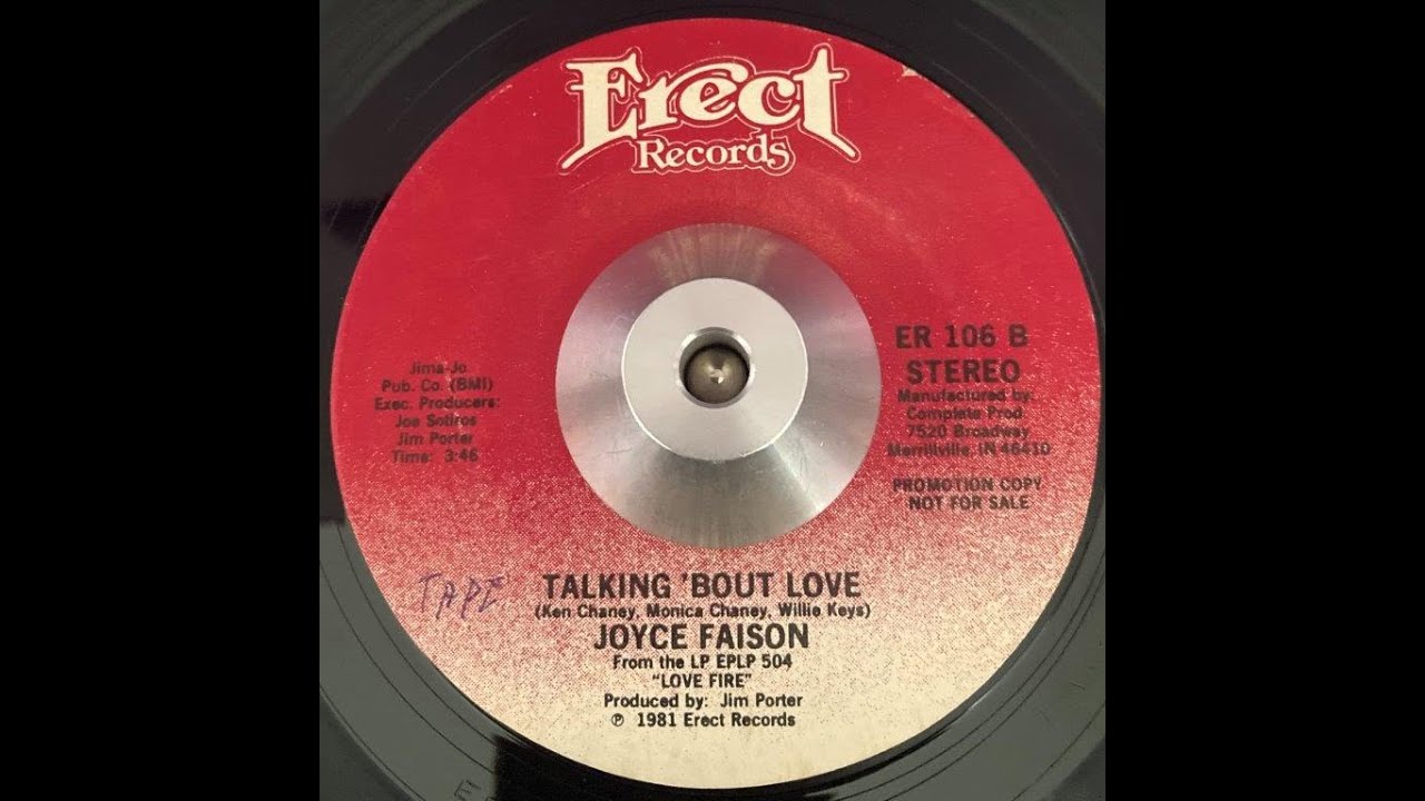 Joyce Faison   Talking 'Bout Love