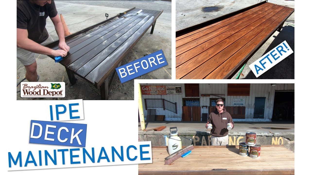 Ultimate Ipe Deck Maintenance Guide: Cleaning & Oiling Tips for Longevity