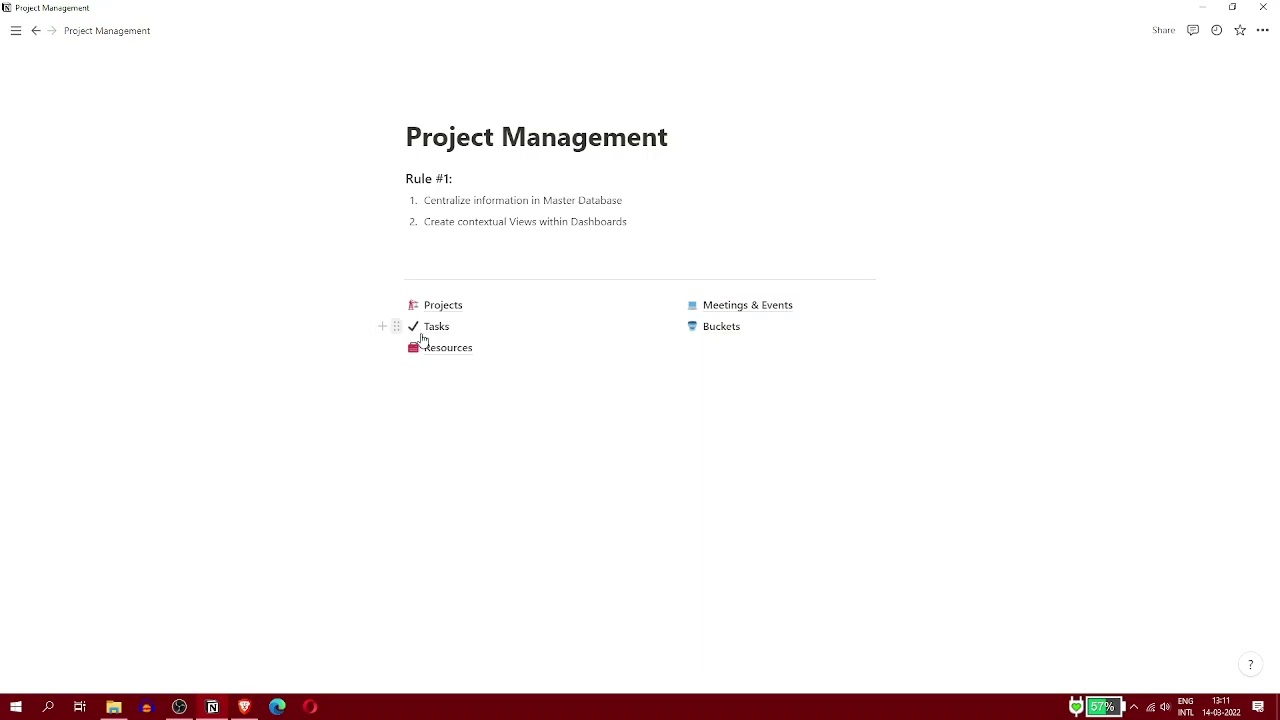 18. Basic Project Management using Notion