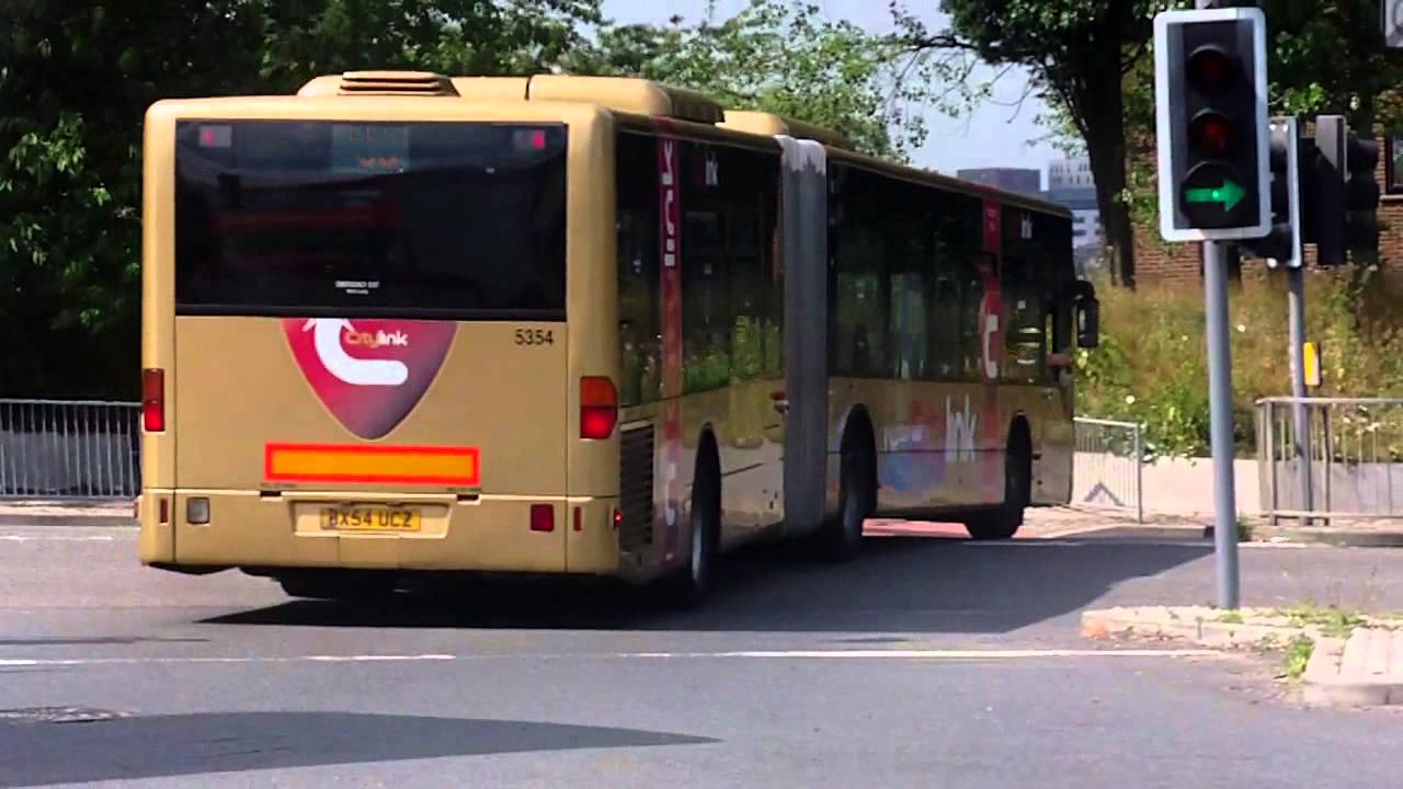 Newcastle bendy bus route 58 (Meredes-Benz Citaro G)