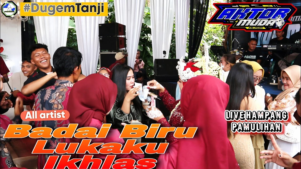 LIVE HAMPANG | BADAI BIRU MEDLEY versi AKTOR MUDA MUSIK voc: All artist #dugemtanji
