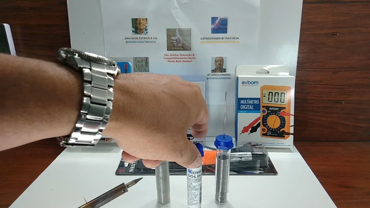 Você Tem Tido Alguma Dificuldade ao Usar Soldas Eletroeletrônicas?  EP:419
