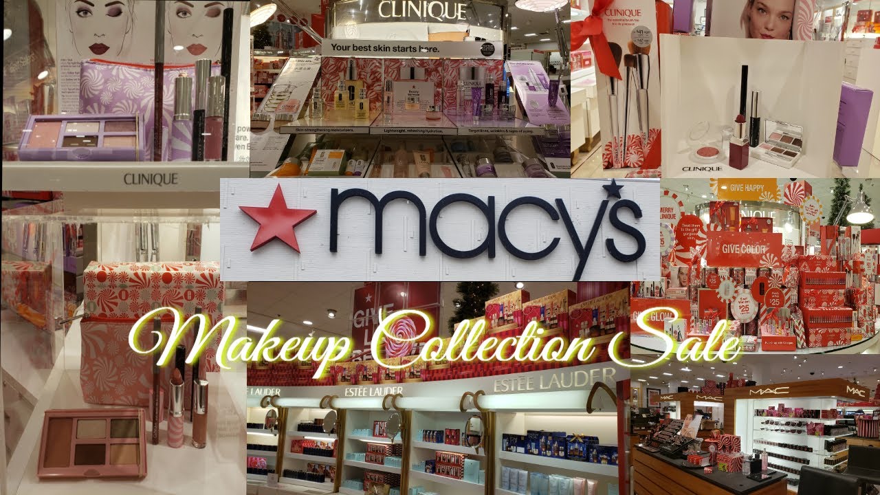 MACYS MAKEUP COLLECTION SALE SHOP WITH ME | MAC, ESTEE LAUDER, CLINIQUE STORE WALKTHROUGH