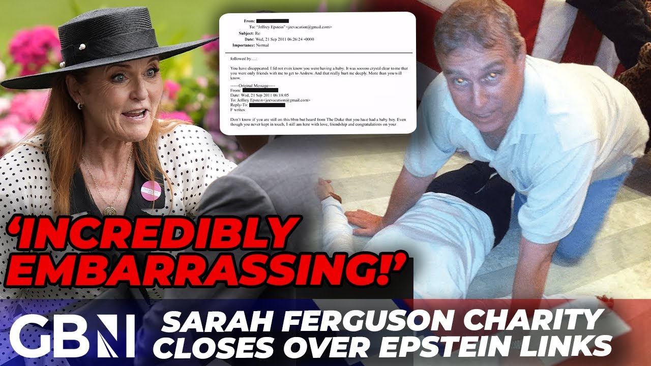 Sarah Ferguson's charity CLOSES over Jeffrey Epstein link amid DAMNING emails on Andrew and Fergie