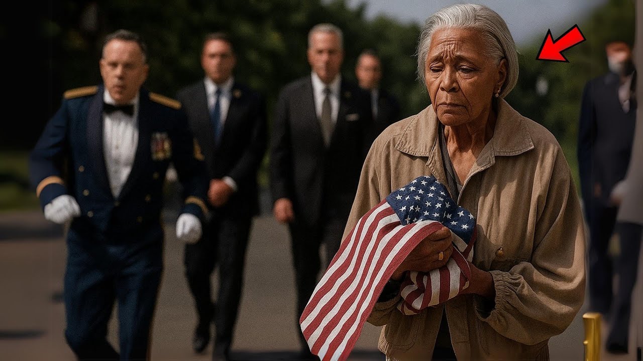 Rechazan a una anciana en el Museo de Veteranos — minutos después, un general canceló la ceremonia
