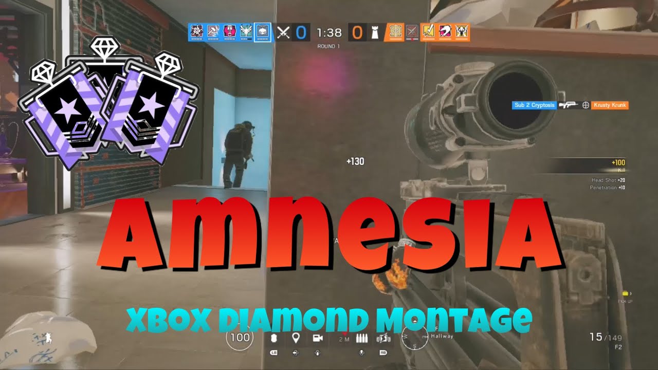 &ldquo;Amnesia&rdquo; Diamond Montage || Best Rainbow Six Siege Xim Apex Settings + Sens