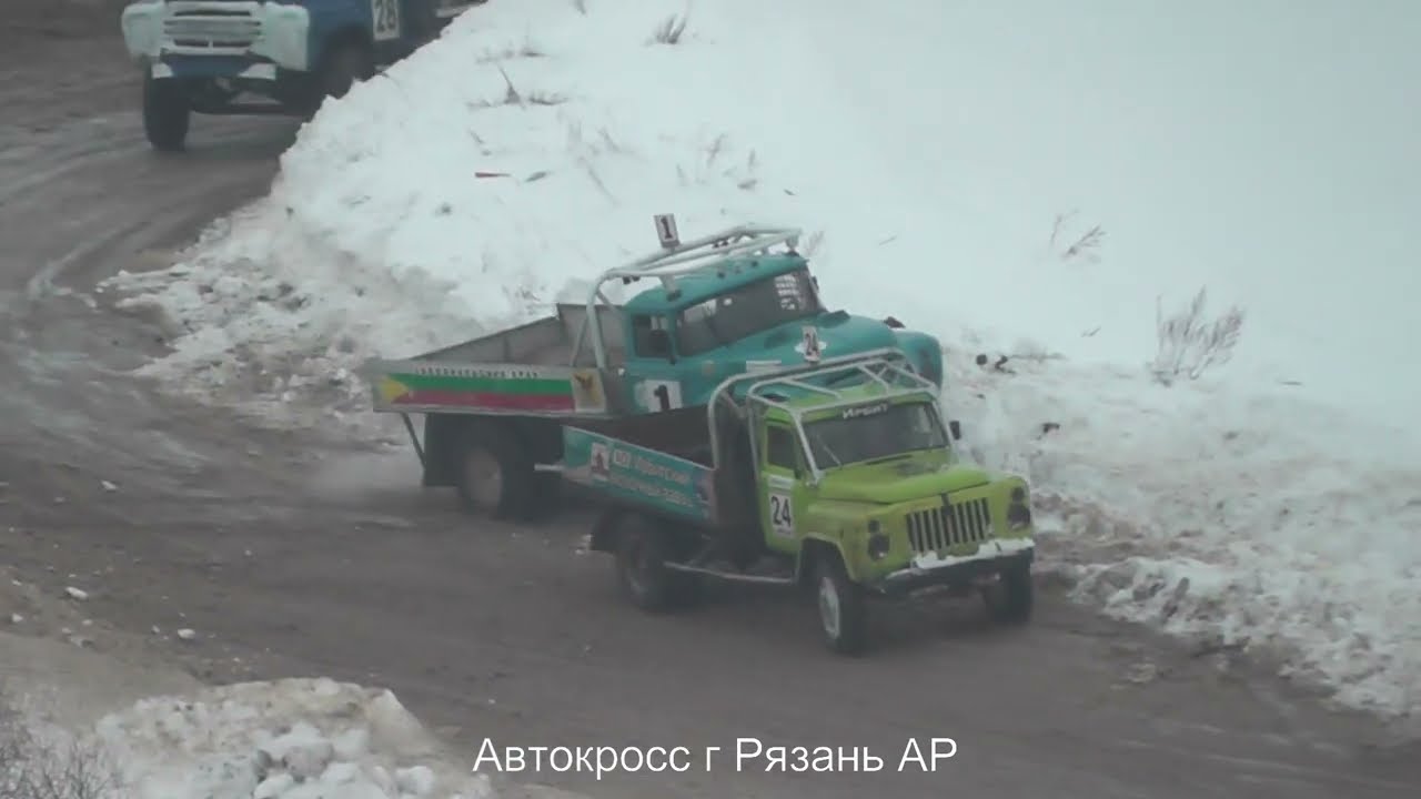 Автокросс Русская зима 2026 Рязань  1 этап ЧР  Т 4-3 1-полуфинал