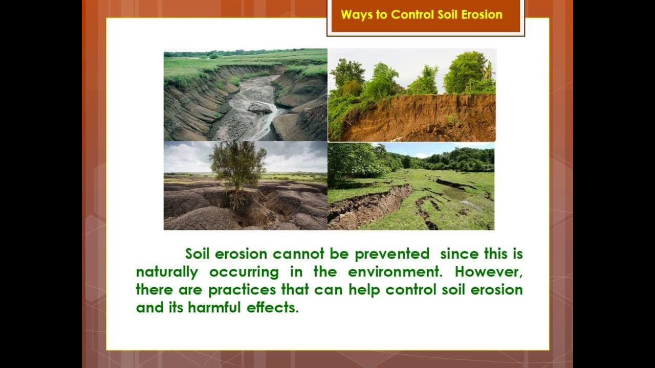 Ways to Control Soil Erosion