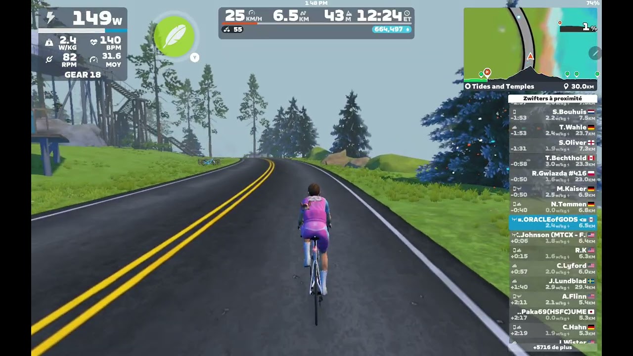 ZWIFT #73 TIDES AND TEMPLES