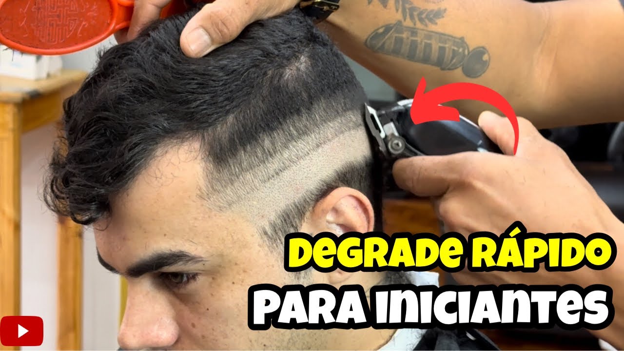 Como Fazer Corte Degrade R&aacute;pido Para Barbeiros Iniciantes