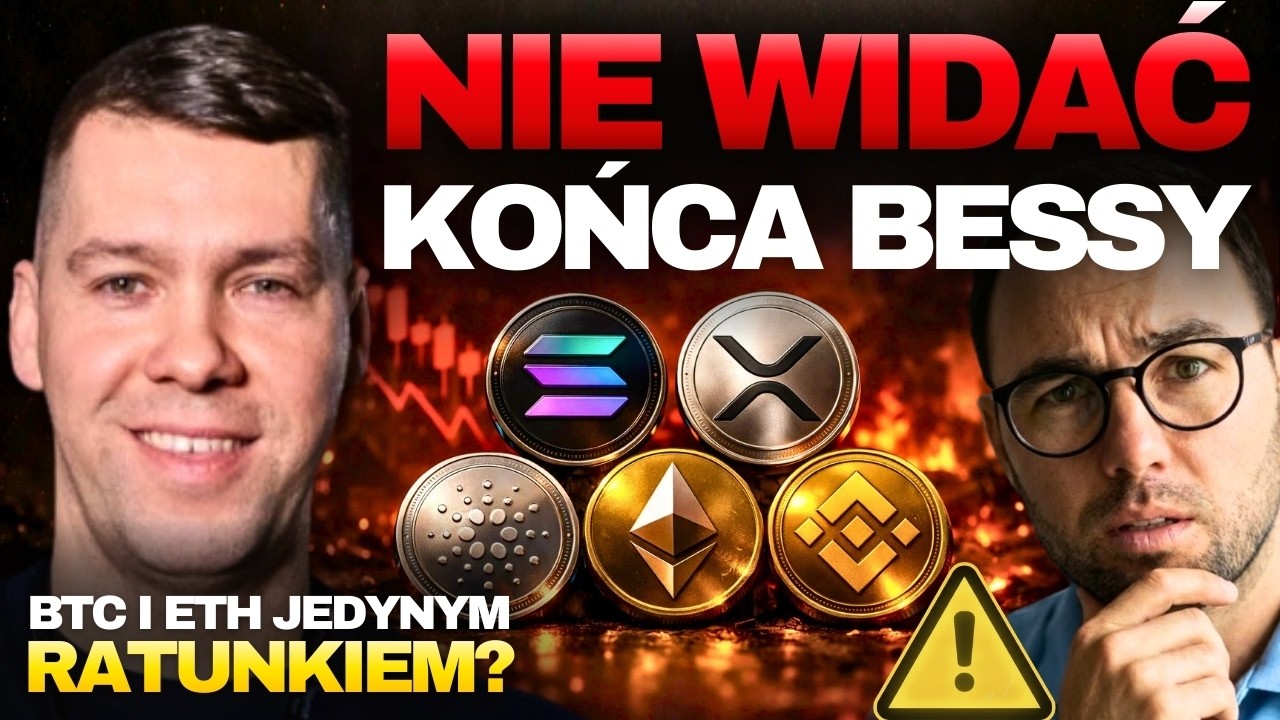 Sentyment na krypto GORSZY niż po upadku FTX i 80% spadku!