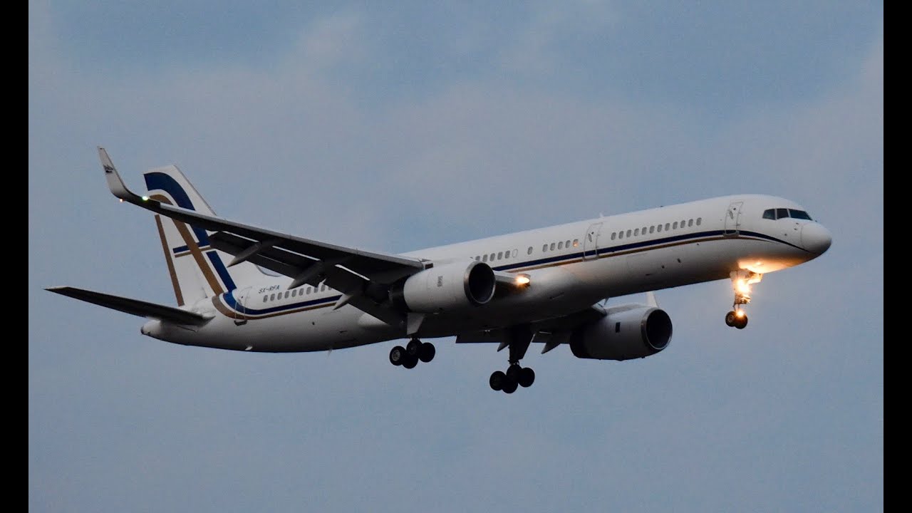 EXTREMELY RARE Gainjet 757-23N Landing at Melbourne Airport