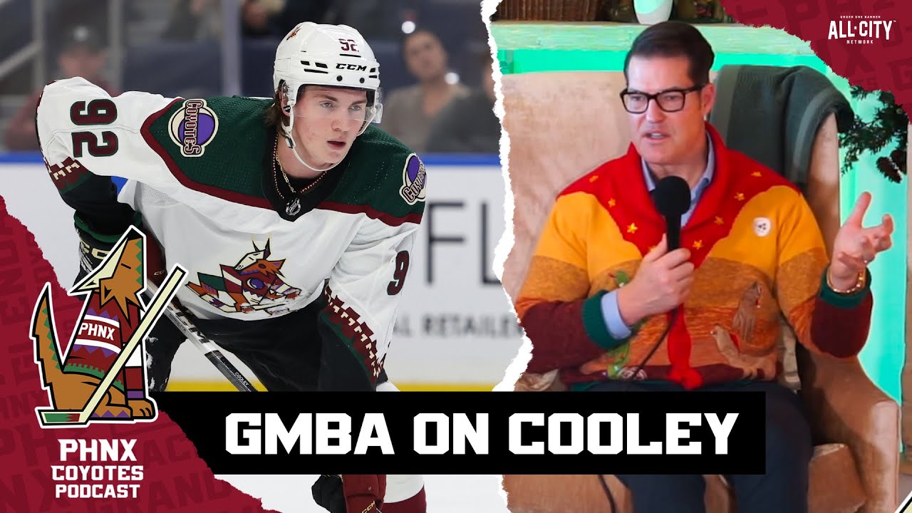 Arizona Coyotes GM Bill Armstrong shares his thoughts on Logan Cooley
